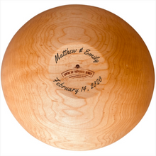 Load image into Gallery viewer, Wooden Bowl, Sugar Maple Salad Bowl, 12", #1 Quality - American Farmhouse Bowls