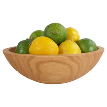 Load image into Gallery viewer, Wooden Bowl, Solid Red Oak Salad Bowl, 10", #1 Quality - American Farmhouse Bowls