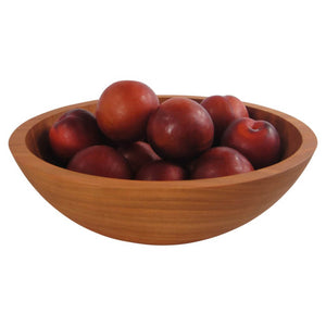 Wooden Bowl, Cherry Salad Bowl, 10", #1 Quality - American Farmhouse Bowls