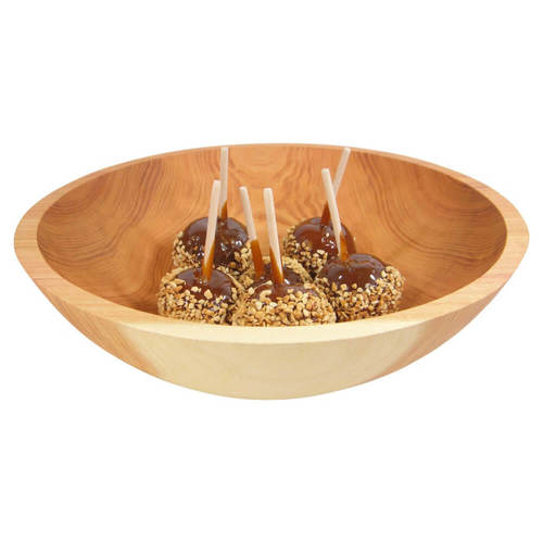 Wooden Bowl, Honey Locust Salad Bowl, 15