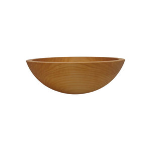 Wooden Bowl, Solid Sugar Maple Salad Bowl, 10", #1 Quality - American Farmhouse Bowls