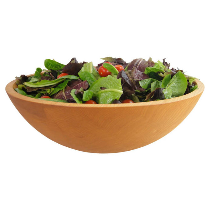 Wooden Bowl, Sugar Maple Salad Bowl, 17